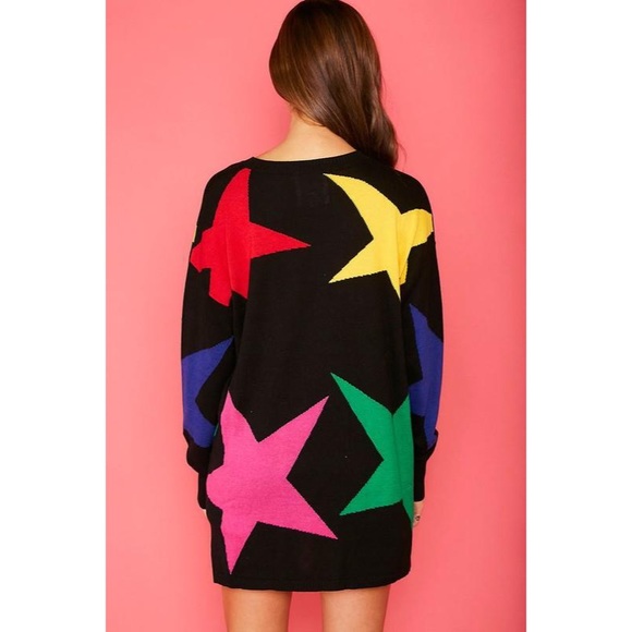 Star Print Sweater NWT ⭐️ - Picture 2 of 6